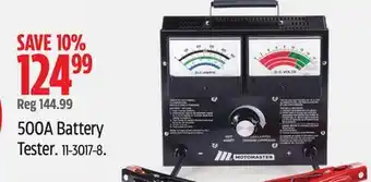 Canadian Tire MOTOMASTER 500A Battery Tester offer