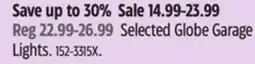 Canadian Tire Selected Globe Garage Lights offer