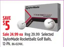 Canadian Tire TaylorMade Rocketballz Golf Balls, 12-Pk offer