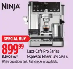 Canadian Tire Luxe Cafe Pro Series Espresso Maker offer