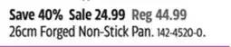 Canadian Tire PADERNO 26cm Forged Non-Stick Pan offer