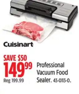 Canadian Tire Professional Vacuum Food Sealer offer