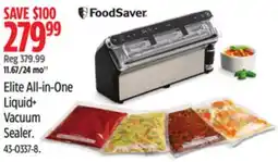 Canadian Tire Elite All-in-One Liquid+ Vacuum Sealer offer
