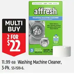 Canadian Tire Washing Machine Cleaner offer