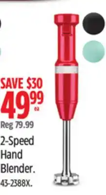 Canadian Tire 2-Speed Hand Blender offer