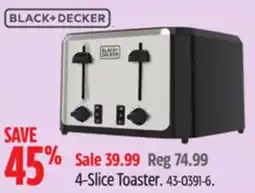 Canadian Tire 4-Slice Toaster offer