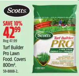Canadian Tire Scotts Turf Builder Pro Lawn Food offer