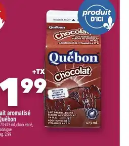 Marche Ami LAIT AROMATISÉ QUÉBON offer