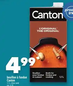 Marche Ami Bouillon à fondue Canton offer