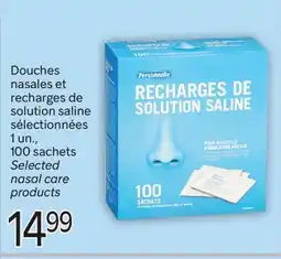 Brunet Douches nasales et recharges de solution saline sélectionnées 1un offer