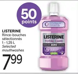 Brunet LISTERINE Rince-bouches sélectionnés offer