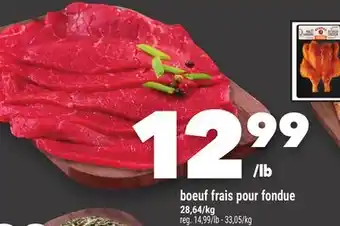 Marche Ami Boeuf frais pour fondue offer