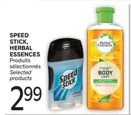 Brunet SPEED STICK, HERBAL ESSENCES Produits sélectionnés offer