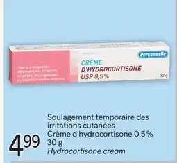 Brunet Personnelle Soulagement temporaire des irritations cutanées Crème d'hydrocortisone 0,5 % offer