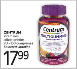 Brunet CENTRUM Vitamines sélectionnées offer