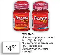 Brunet Acétaminophène, extra fort 500mg, 650mg offer