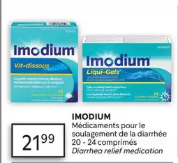 Brunet IMODIUM Médicaments pour le soulagement de la diarrhée offer