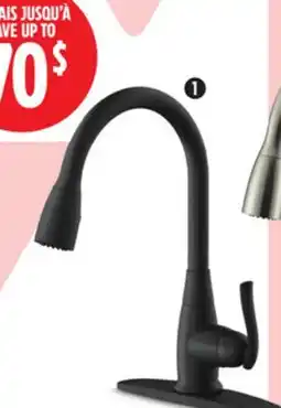 Canadian Tire Danze Terrazo 1-Handle Pull-Down Kitchen Faucet offer