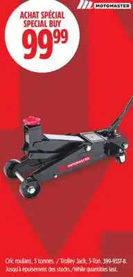 Canadian Tire Trolley Jack, 3-Ton offer