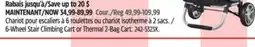 Canadian Tire Type A 6-Wheel Stair Climbing Cart or Thermal 2-Bag Cart offer