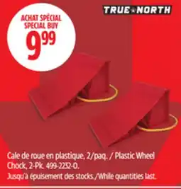 Canadian Tire TRUE NORTH Plastic Wheel Chock, 2-Pk offer