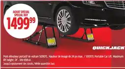 Canadian Tire QuickJack 5000TL Portable Car Lift offer