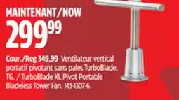 Canadian Tire Shark TurboBlade XL Pivot Portable Bladeless Tower Fan offer