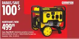 Canadian Tire Portable Gas Generator offer