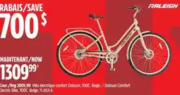 Canadian Tire Raleigh Dobson Comfort Electric Bike, 700C offer