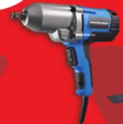 Canadian Tire Mastercraft ½ Impact Wrench, 7.5A. Delivers 240 ft-lbs of torque offer