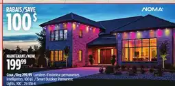 Canadian Tire NOMA Smart Outdoor Permanent Lights, 100' offer