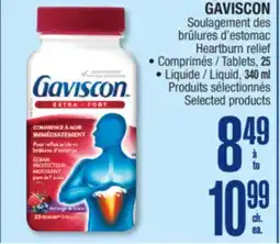 Jean Coutu GAVISCON Heartburn relief offer
