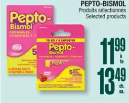 Jean Coutu PEPTO-BISMOL Selected products offer