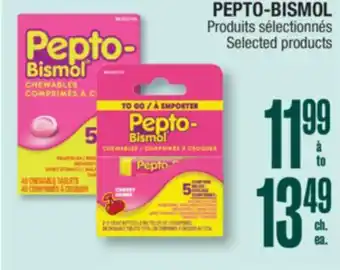 Jean Coutu PEPTO-BISMOL Selected products offer