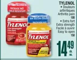 Jean Coutu TYLENOL Arthritis pain offer