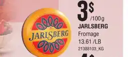 Provigo JARLSBERG FROMAGE, 13.61/LB offer