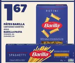 Provigo PÂTES BARILLA | BARILLA PASTA offer