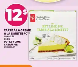 Provigo TARTE À LA CRÈME À LA LIMETTE PC, 730 G | PC KEY LIME CREAM PIE offer