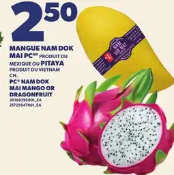 Provigo MANGUE NAM DOK MAI c | PC NAM DOK MAI MANGO OR DRAGONFRUIT offer