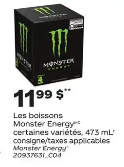 Provigo LES BOISSONS MONSTER ENERGY, 473 mL | MONSTER ENERGY offer