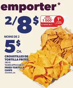 Provigo CROUSTILLES DE TORTILLA FRITES, 383 G | FRIED TORTILLA CHIPS offer