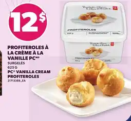 Provigo PROFITEROLES À LA CRÈME À LA VANILLE PC offer