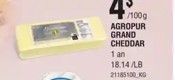 Provigo AGROPUR GRAND CHEDDAR, 1 AN offer