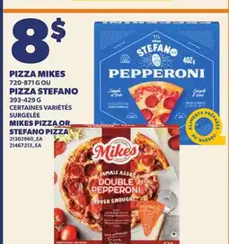 Provigo PIZZA MIKES 720-871 G OU PIZZA STEFANO 393-429 G | MIKES PIZZA OR STEFANO PIZZA offer