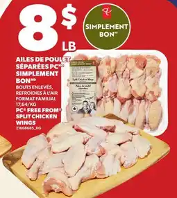 Provigo AILES DE POULET SÉPARÉES PC offer