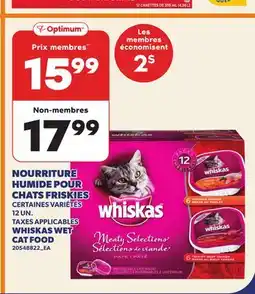 Provigo NOURRITURE HUMIDE POUR CHATS FRISKIES, 12 UN | C WET CAT FOOD offer