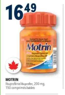 Familiprix MOTRIN, Ibuprofen, 200 mg, 150 tablets offer