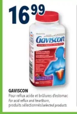 Familiprix GAVISCON For acid reflux and heartburn selected products offer