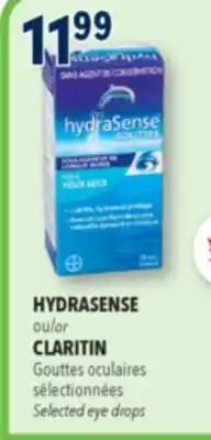 Familiprix HYDRASENSE offer