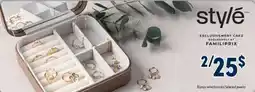 Familiprix STYLÉ, Selected jewelry offer